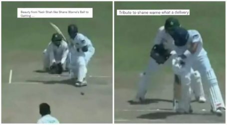 Yasir’s magic delivery reminiscent of Warne’s ball of the century