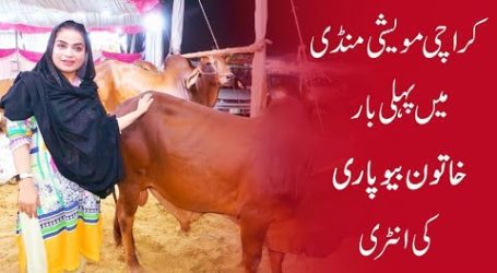 Meet Sidra Khan-first female trader in Karachi’s Suhrab Goth cattle market