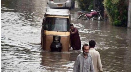 Urban-flooding in parts of Karachi as city receives more rainfall