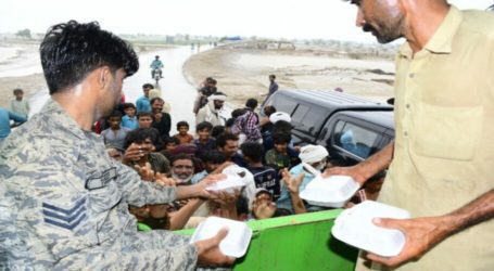 PAF relief operation continues in flood-hit areas
