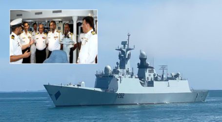 PNS Taimur visits Sri Lanka to participate in naval exercise