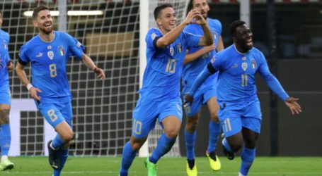 Italy reaches Nations League Finals after beating Hungary 2-0