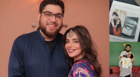 Srha Asghar and her husband announce pregnancy
