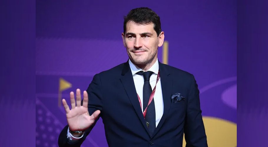 Iker Casillas said his Twitter feed had been hacked after a tweet from his account earlier in the day had claimed he was gay. (Franck Fife, AFP via Getty Images)