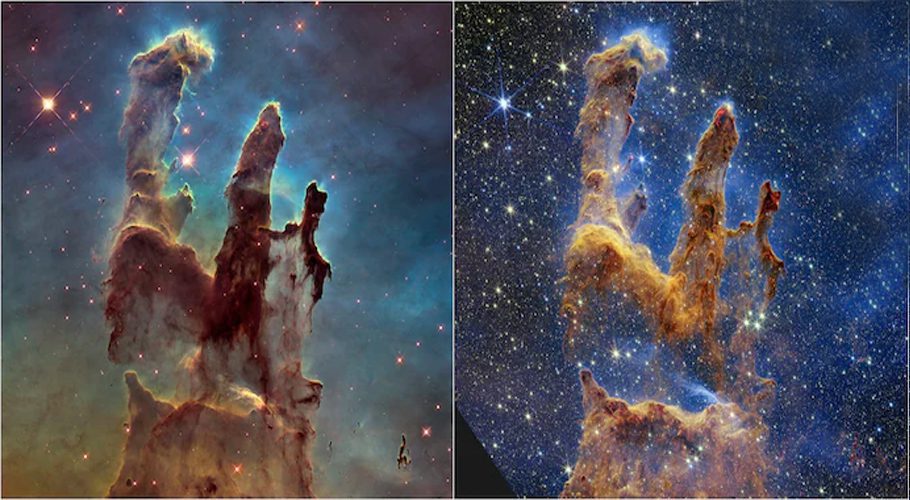 NASA’s giant telescope captures iconic ‘Pillars of Creation’
