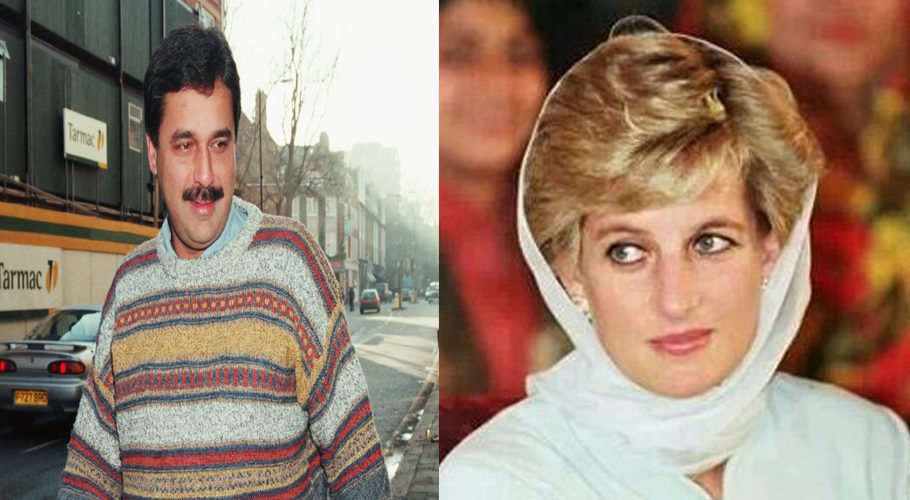 Diana and Khan privately dated for two years, though the world is more familiar with her romance with Dodi al-Fayed, with whom she died in a car crash in Paris, France, in 1997 after 30 days of dating. (File)