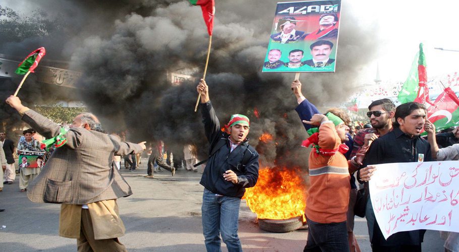 List of places where PTI workers are protesting against Imran Khan arrest
