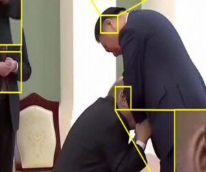 Fact Check: No, Putin did not kneel before Xi Jinping