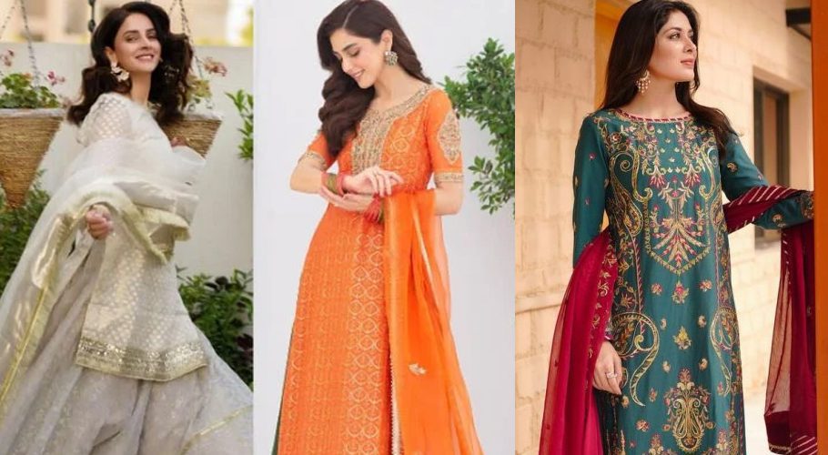 Saba Qamar, and Maya Ali and Azekah Daniel on the occasion of Eid ul Fitr. (Images instagram)