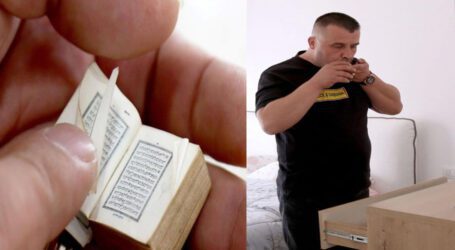 How did an Albanian family embrace Islam after finding tiniest Quran?