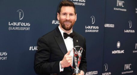 Lionel Messi wins Laureus Sportsman of the Year 2023