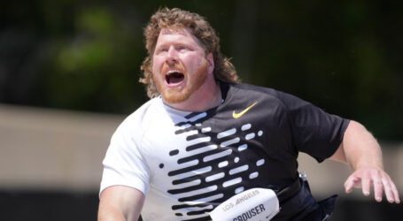 Olympic champion Crouser shatters own shot put world record