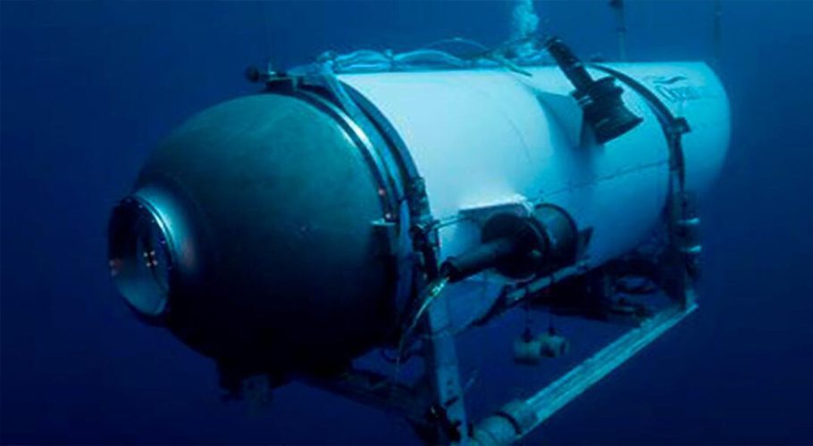 OceanGate Expeditions' Titan submersible. — AP File