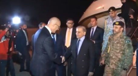 PM Shehbaz arrives in Turkey for a two-day visit