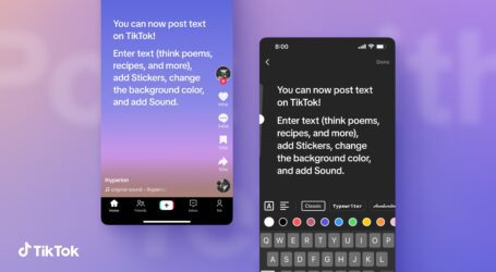 TikTok launches text-only posts to rival Twitter