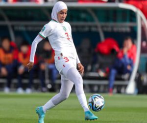 Morocco’s Nouhaila Benzina becomes first player to wear hijab at World Cup