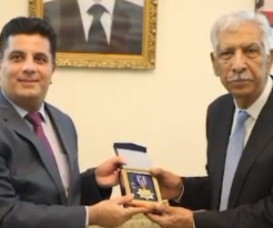 Syria Confers Medal Of Bravery On PAF Veteran Air Commodore (R) Sattar Alvi