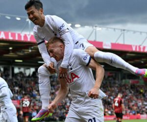 Tottenham sees off Bournemouth to go top of Premier League