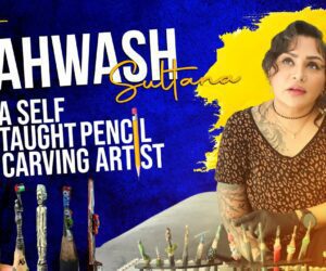 Meet the Pakistan artist drawing on pencils !