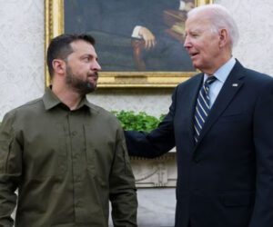 Ukrainian President courts US Congress, Biden on military aid