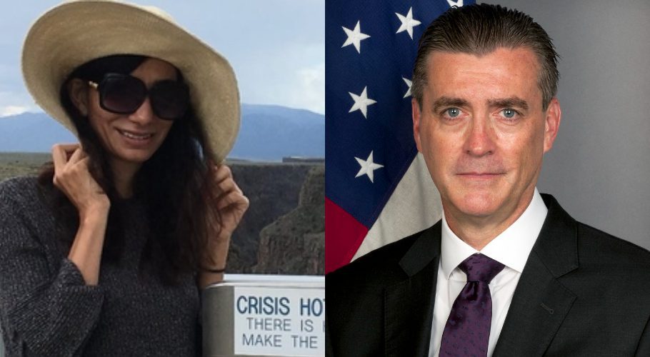 Who is Muna Habib and her relationship with Richard Olson?
