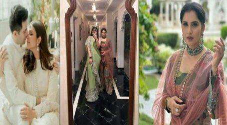 In Pictures: Sania Mirza’s stylish dresses at Parineeti Chopra’s wedding impress everyone