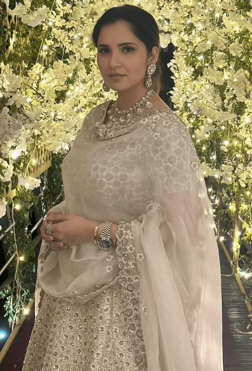 In Pictures Sania Mirza s Stylish Dresses At Parineeti Chopra s In Pictures Sania Mirza s Stylish Dresses At Parineeti Chopra s