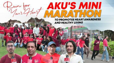 AKU holds Mini Marathon to promote heart awareness