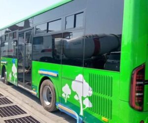 New fleet of buses arrives for the People’s Bus Service in Karachi