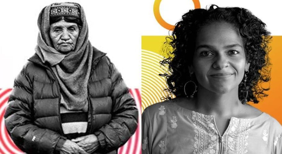 Pakistan women Afroze-Numa (left) and Neha Mankani. — BBC