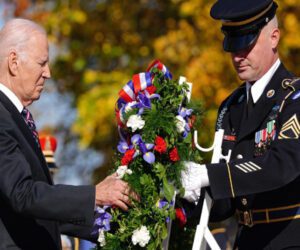 Biden blasted for ‘embarrassing’ moment at Arlington