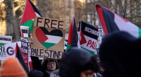 Tens of thousands march in London calling for permanent cease-fire in Gaza