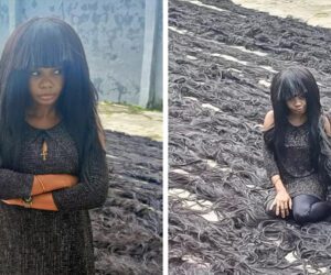 Nigerian woman sets Guinness World Record for longest wig