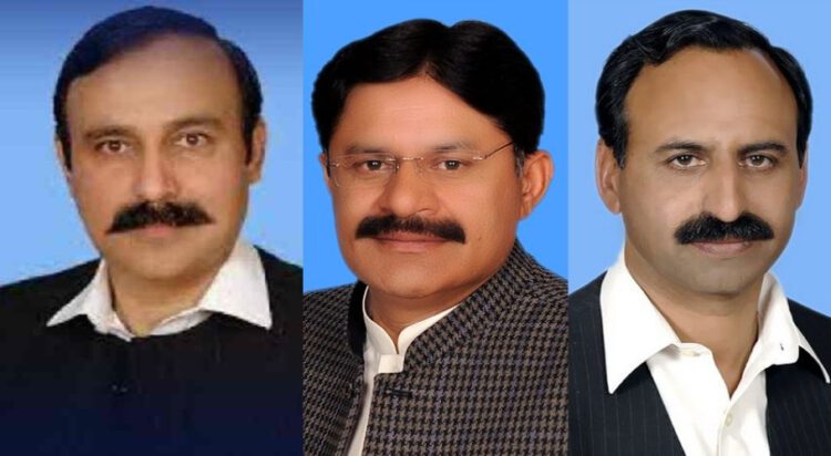 Tariq Fazal Chaudhry, Khurram Nawaz, Anjum Aqeel