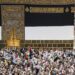 Worshippers throng the courtyard of the Grand Mosque around the Kaaba. Saudi Arabia has announced the opening of applications for seasonal jobs Image Credit: The Saudi Ministry of Hajj