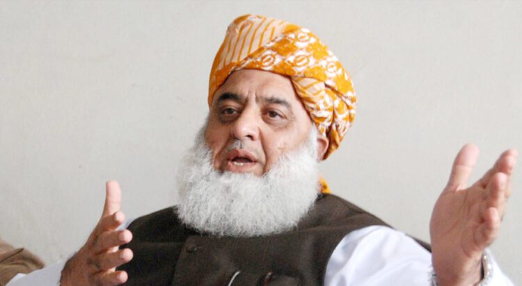 JUI-F chief Maulana Fazlur Rehman. PHOTO: INP/File