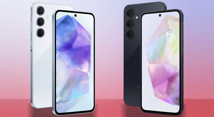 Samsung Galaxy A55 and A35 ((mage: stuff.tv)