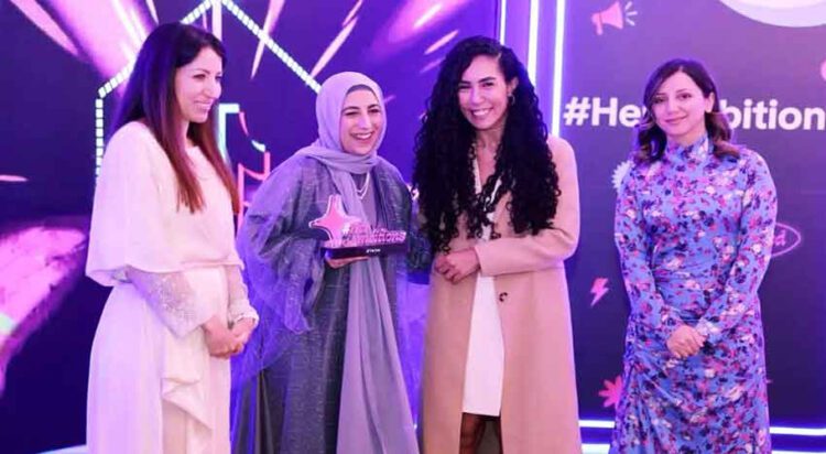 Tiktok MENA winner Heba Qadeer (Image: Samaa tv)