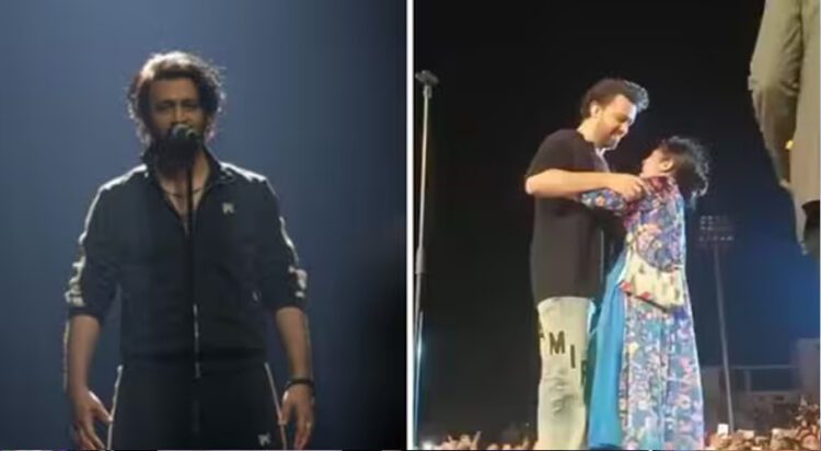 Atif Aslam was interrupted by a fan during his recent concert.