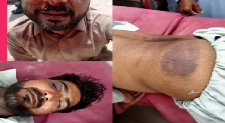 Injured Bahawalnagar Police personnel in Pak Army attack (Photo: News Intervention)