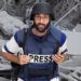 Journalist and activist Moataz Azaiza