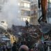 Emergency and security personnel inspect the rubble at the site of strikes which hit a building annexed to the Iranian embassy in Syria’s capital Damascus, on April 1, 2024. — AFP