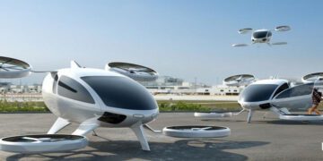 file photo of Saudi flying taxi