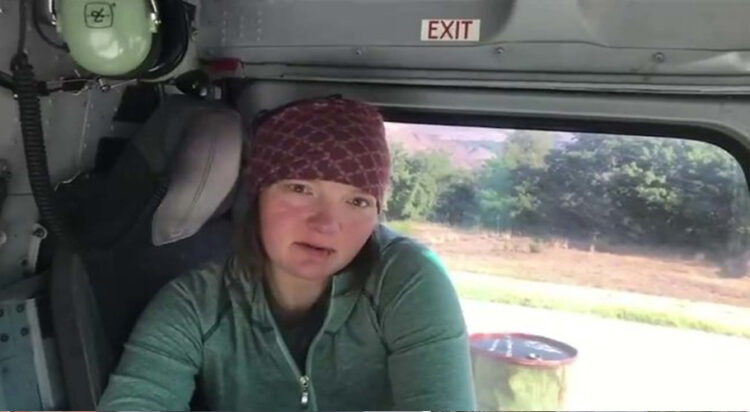 Estonian climber Saama Marie (PTV News/X)