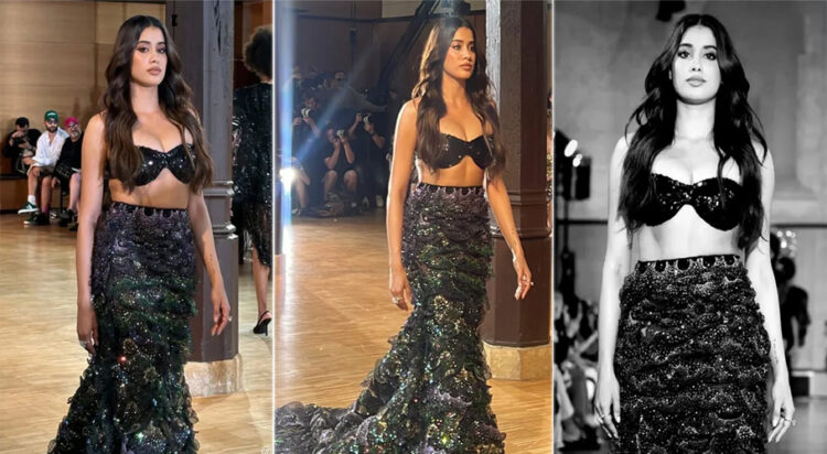 Janhvi Kapoor at Paris Haute Couture Week (Image: Instagram/ rahulmishra_7)
