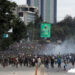 Protesters march toward Parliament: Image CNA