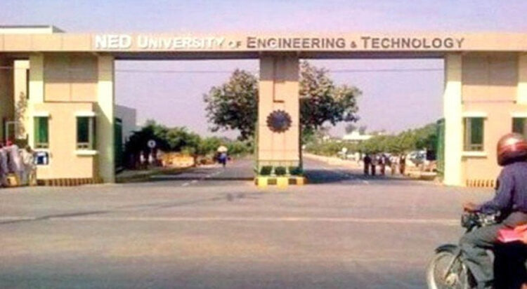 NED University in Karachi. PHOTO: FILE