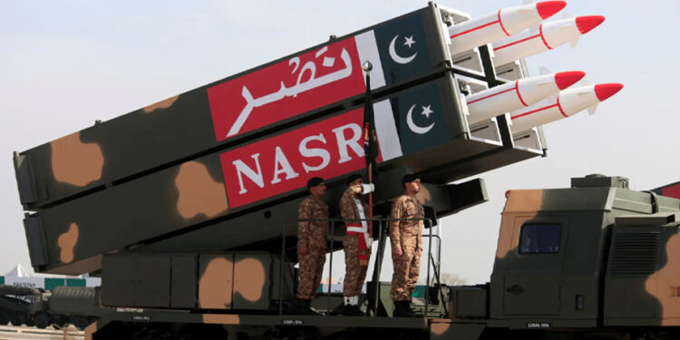 Pakistan’s Nasr missile (File Photo)