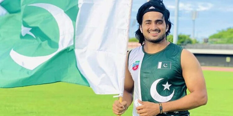 Pakistani athlete Muhammad Yasir (APP)