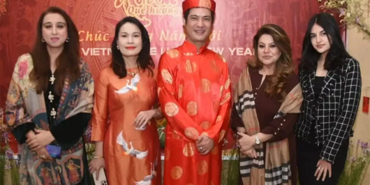 Mr and Mrs Nguyen Tien Phong hosted a cultural event in Islamabad earlier this year